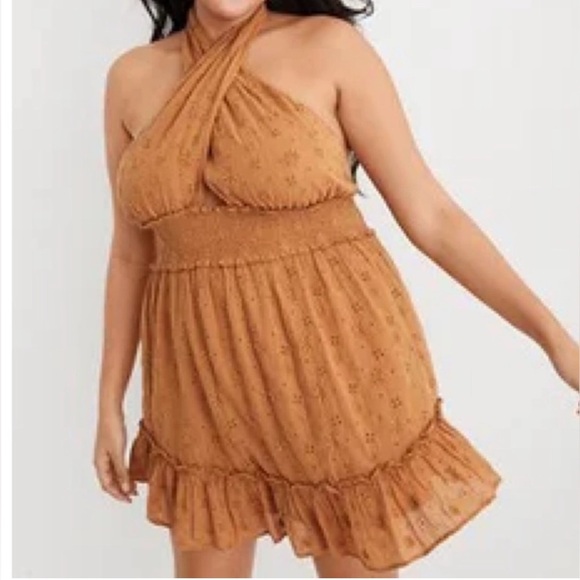 aerie Halter Dress - Picture 1 of 2